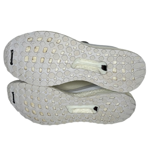 Adidas Boost X Pharrell Williams White Solar HU Glide Mesh Low Top Shoes Size 12 - Picture 8 of 13